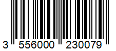 Barcode 3556000230079