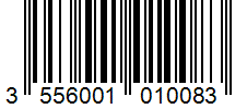 Barcode 3556001010083