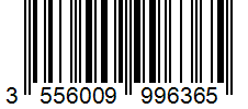 Barcode 3556009996365