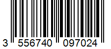 Barcode 3556740097024