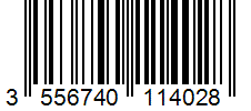 Barcode 3556740114028