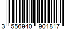 Barcode 3556940901817