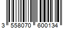 Barcode 3558070600134