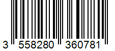 Barcode 3558280360781