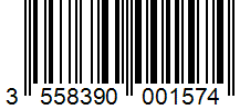 Barcode 3558390001574