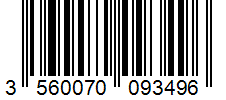 Barcode 3560070093496