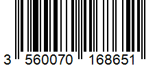 Barcode 3560070168651