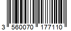 Barcode 3560070177110