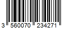 Barcode 3560070234271