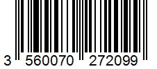 Barcode 3560070272099