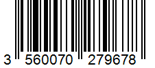 Barcode 3560070279678