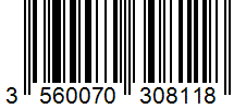 Barcode 3560070308118