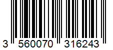 Barcode 3560070316243