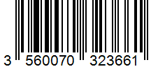Barcode 3560070323661