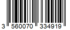 Barcode 3560070334919