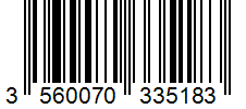 Barcode 3560070335183