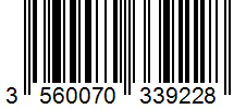 Barcode 3560070339228
