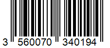 Barcode 3560070340194
