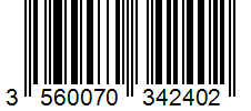 Barcode 3560070342402