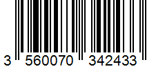 Barcode 3560070342433