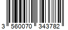 Barcode 3560070343782
