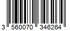 Barcode 3560070346264