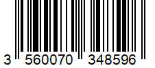 Barcode 3560070348596