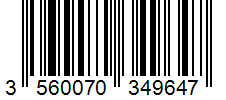 Barcode 3560070349647