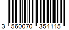 Barcode 3560070354115