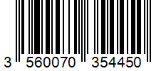 Barcode 3560070354450