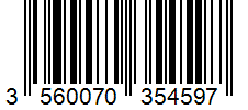 Barcode 3560070354597