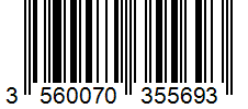 Barcode 3560070355693