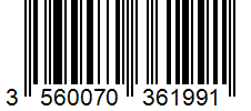 Barcode 3560070361991