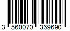 Barcode 3560070369690