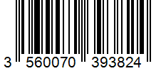 Barcode 3560070393824