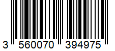 Barcode 3560070394975