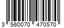 Barcode 3560070470570