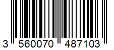 Barcode 3560070487103