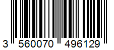 Barcode 3560070496129