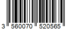 Barcode 3560070520565