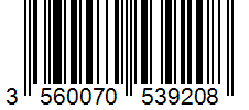 Barcode 3560070539208