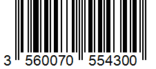 Barcode 3560070554300