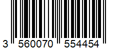 Barcode 3560070554454