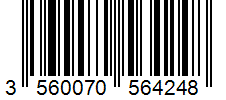 Barcode 3560070564248