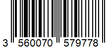 Barcode 3560070579778