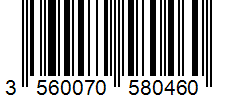 Barcode 3560070580460