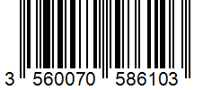 Barcode 3560070586103
