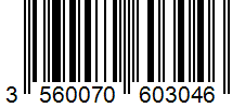 Barcode 3560070603046