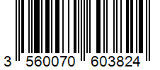 Barcode 3560070603824