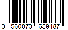 Barcode 3560070659487